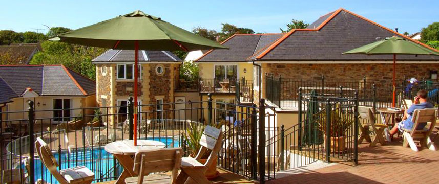 Porth Veor Manor Hotel Terraces