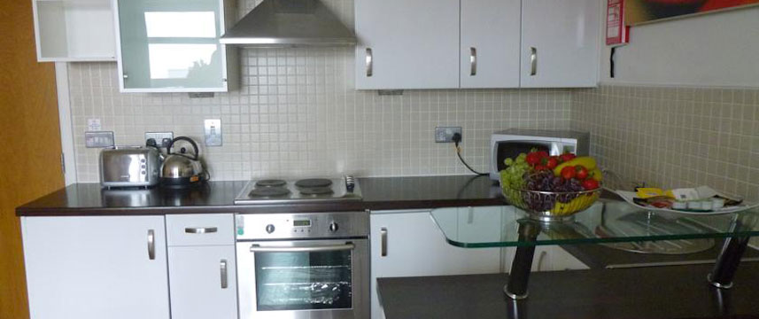 Premier Apartments Nottingham - Kitchenette