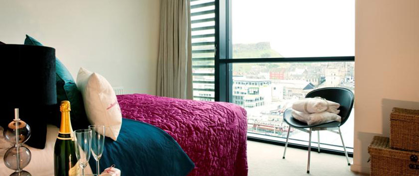 Princes St Suites Detail Bedroom