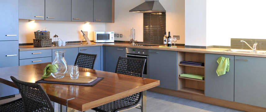 Princes St Suites Kitchen