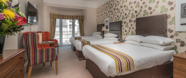 Queens Hotel Brighton - Triple Room