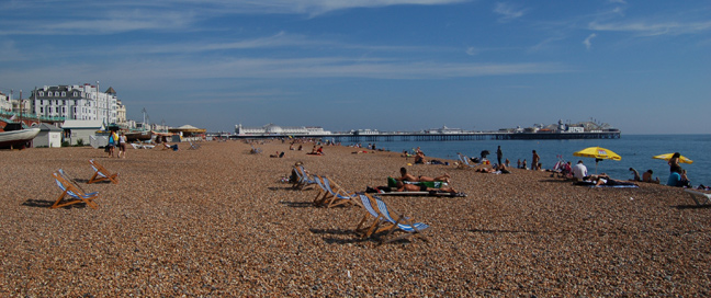 Queens Hotel Brighton - View from West Pier