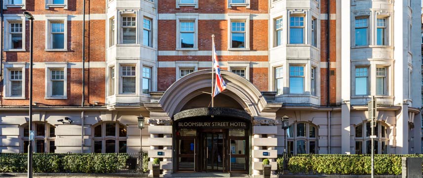 Radisson Blu Edwardian Bloomsbury Street Entrance