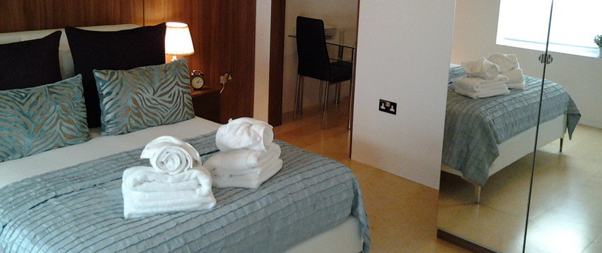 Rez Apartments - Stark Bedroom