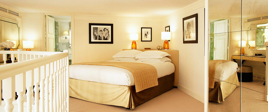 Starhotels Castille Paris - Duplex Suite Bedroom