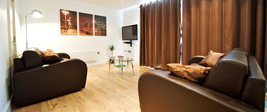 StayManchester Laystall Apartments - Seating Area