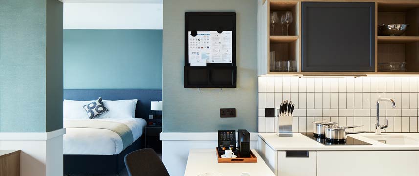 Staybridge Suites Manchester Accessible Bedroom