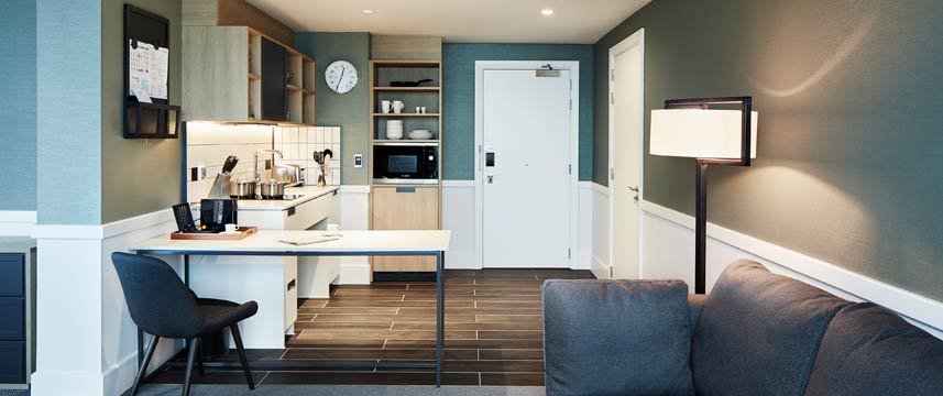 Staybridge Suites Manchester Accessible Kitchen
