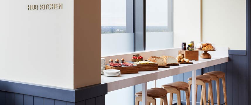 Staybridge Suites Manchester Hub Kitchen