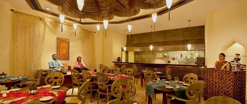 Taj Palace Hotel Restaurant Area