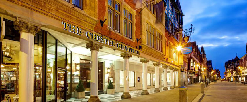The Chester Grosvenor And Spa - Exterior Night