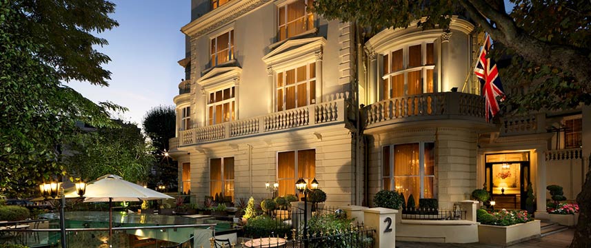 The Colonnade - Exterior View Night