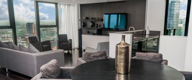 The Light Aparthotel - Duplex Living Room