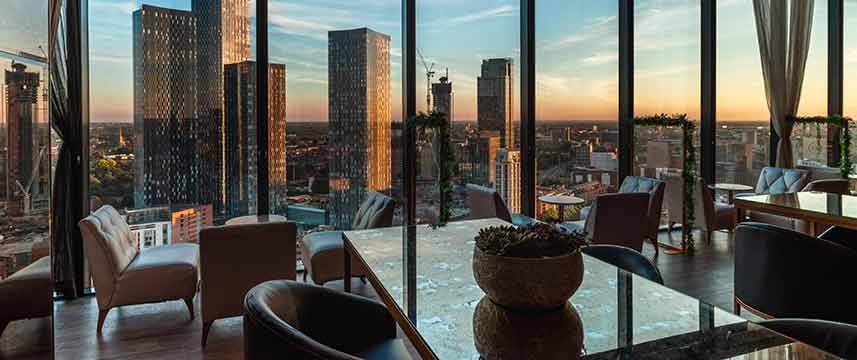 The Manchester Deansgate Hotel - Bar Lounge Views