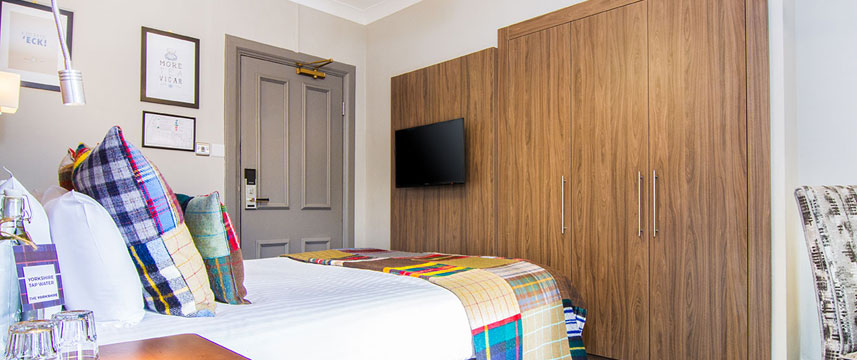 The Yorkshire Hotel - Small Double Bedroom