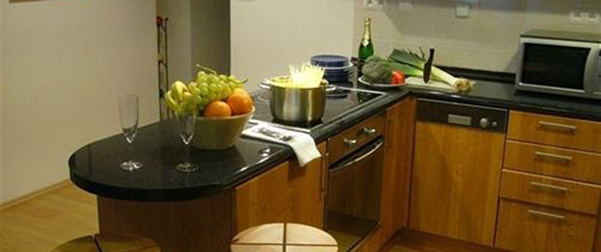 Theatre Residence Apartments - Kitchen Counter