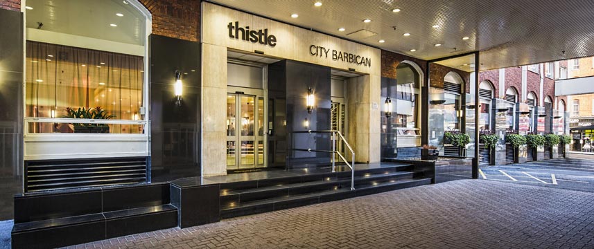 Thistle Barbican Entrance