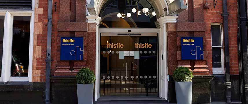 Thistle Bloomsbury Park Entrance