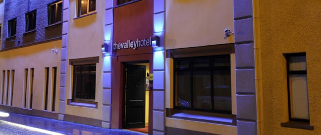 Valley Hotel Exterior Evening