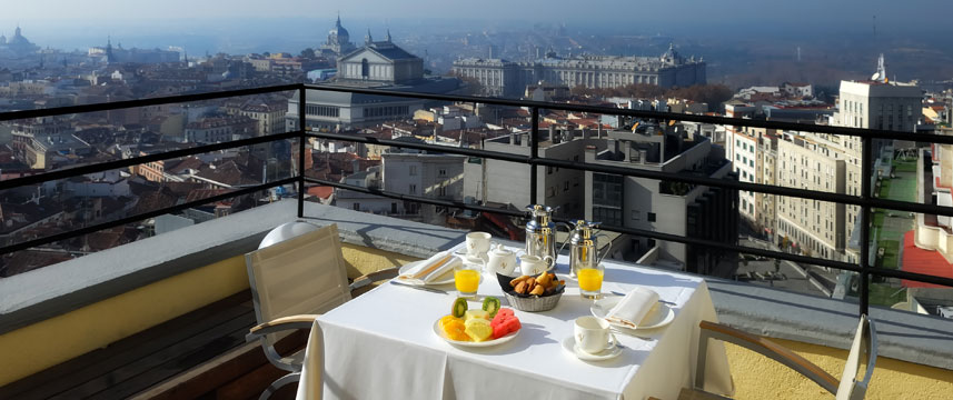 Vincci Capitol - Terrace View