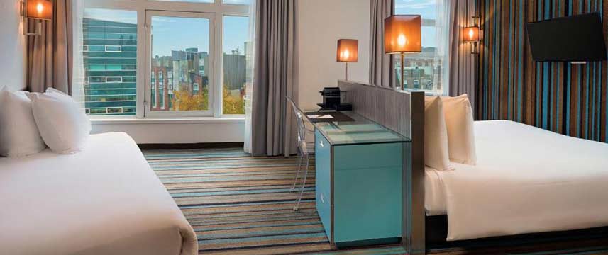 WestCord City Centre Amsterdam Triple Room City View