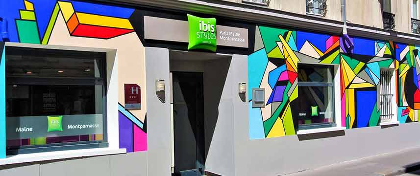 ibis Styles Paris Maine Entrance