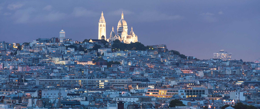 sacre couer skyline edit